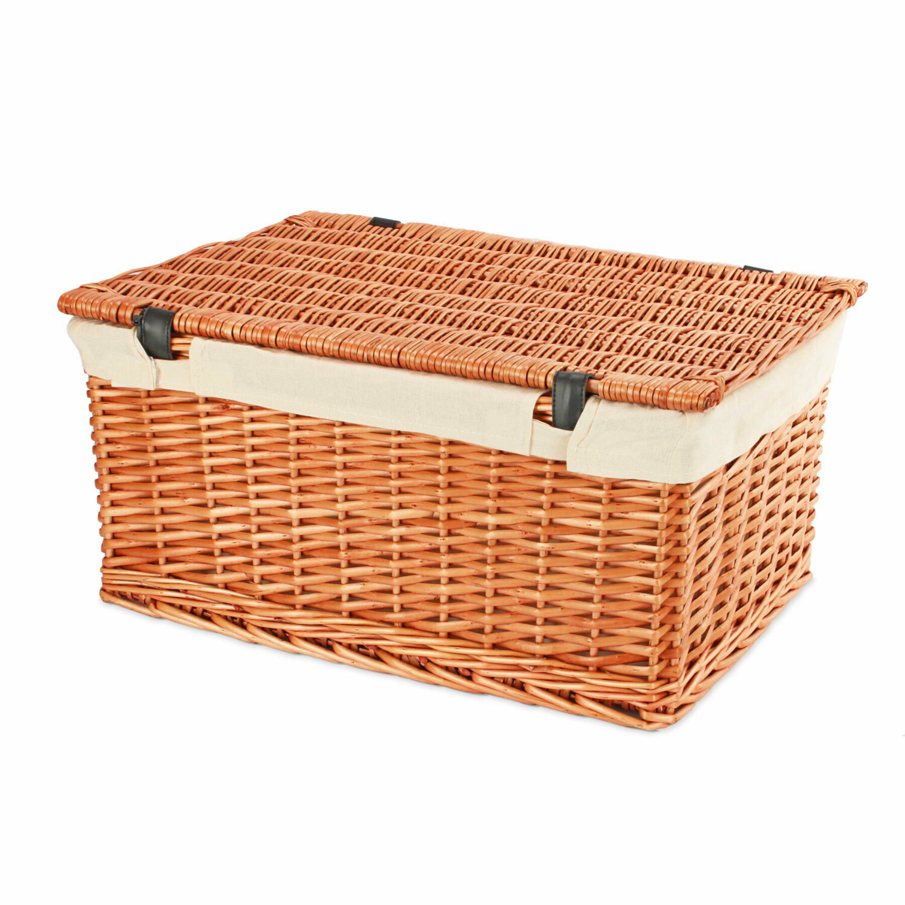 20 Inch Split Willow Hamper & Liner | Gadsby