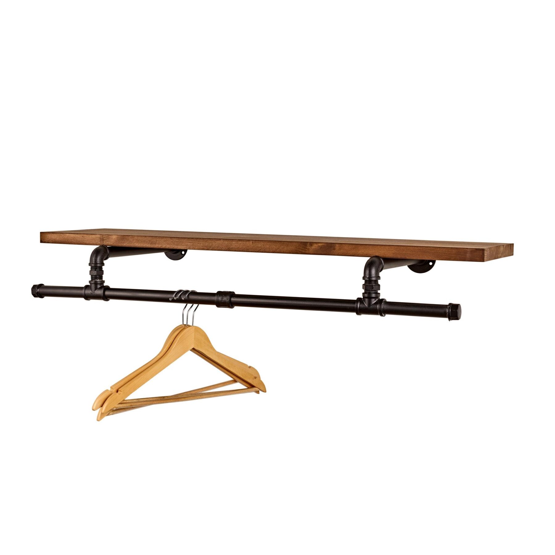 100cm Industrial Shelf with Rail - Set 1
