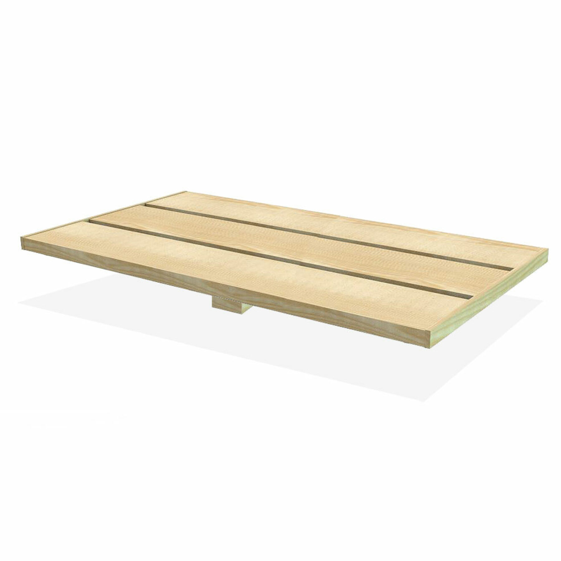 100cm Flat CrateWall Shelf